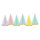 Yummy Party Hats 6pk - The Party Room