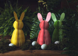 Yellow Bunny Honeycomb Decoration - The Party Room