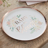 Baby in Bloom Floral Plates - The Party Room