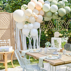 Botanical Baby Wooden Baby Hanging Decoration - The Party Room
