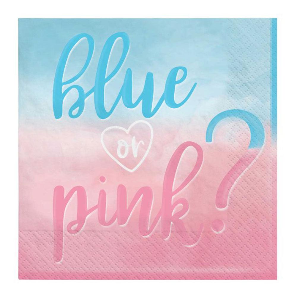 The Big Reveal Napkins 16pk - The Party Room