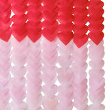 Ombre Heart Party Backdrop - The Party Room