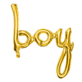 Gold Boy Foil Balloons - The Party Room