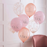 Mixed Pack Of Hen Party Balloons 8pk - The Party Room