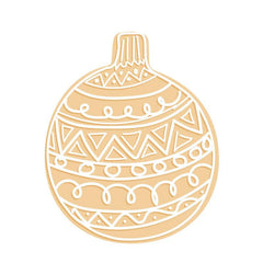 Christmas Ornament Cookie Cutter - The Party Room