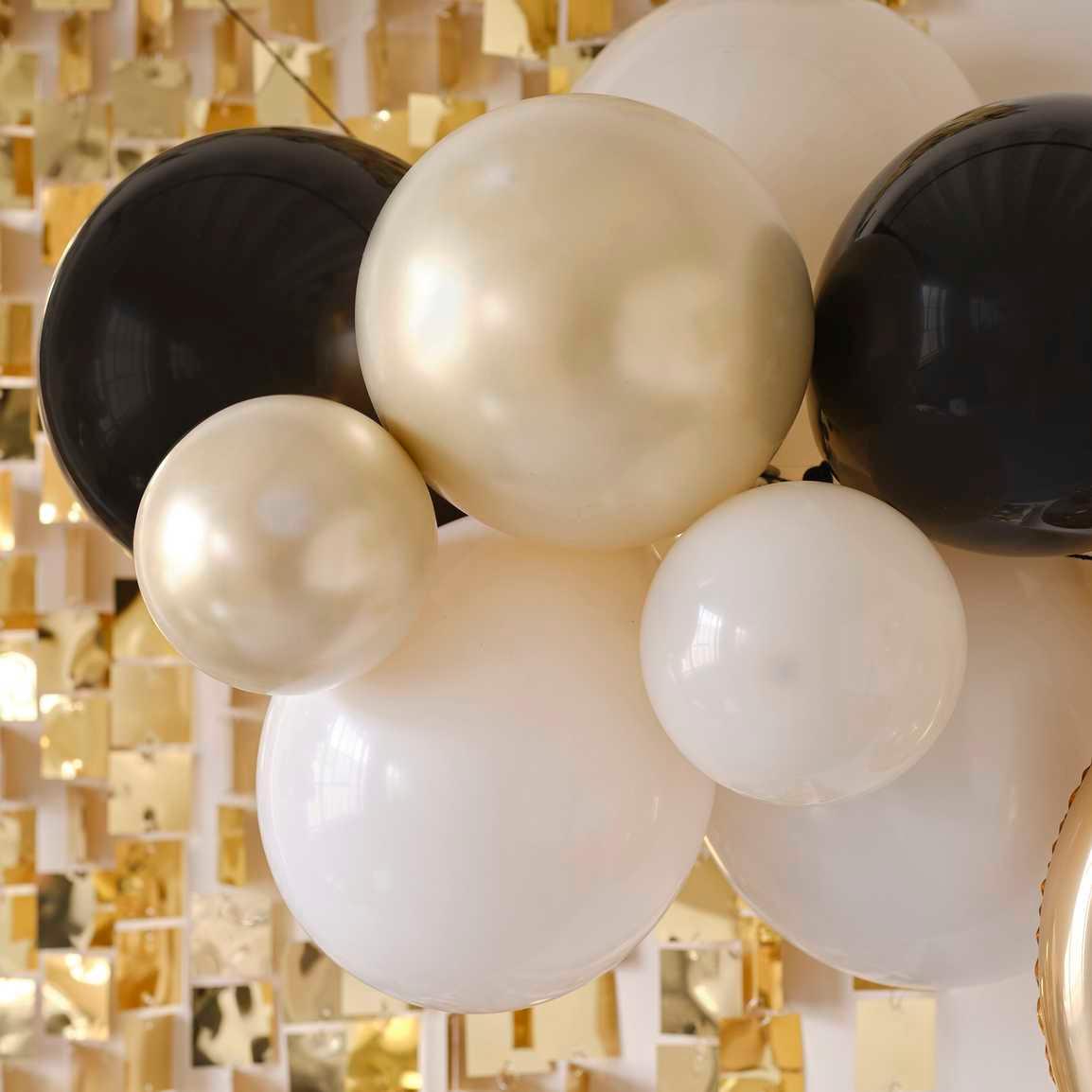 40th Birthday Milestone Balloon Bunting Decoration - The Party Room