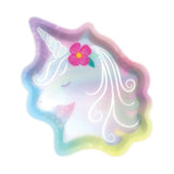 Enchanted Unicorn Iridescent Plates 8pk - The Party Room