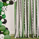 Football Party Paper Streamer Backdrop - The Party Room