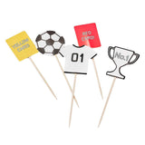 Football Cupcake Toppers 12pk - The Party Room