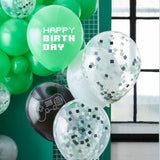 Game On Confetti Balloon Bundle 5pk - The Party Room