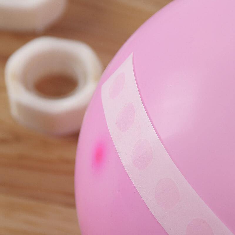 100 Balloon Adhesive Dots Glue Roll Tape for Balloon Decorating Birthday  Party