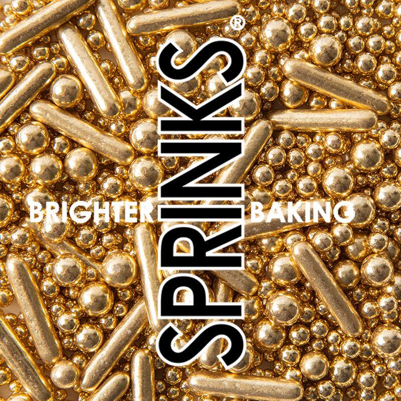 Shiny Gold Sprinkles, Baking Supplies NZ