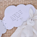 Wooden Hello Baby Cloud Baby Shower Guest Book - The Party Room