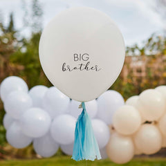 Big Brother Balloon with Blue Tassels - The Party Room