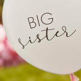 Big Sister Balloon with Pink Tassels - The Party Room