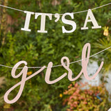 It's a Girl Baby Shower Bunting - The Party Room