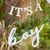 It's a Boy Baby Shower Bunting - The Party Room