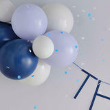 Navy 30th Birthday Milestone Balloon Bunting - The Party Room
