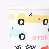 Race Car Party Cups 8pk - The Party Room