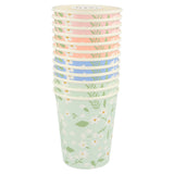 Floral Cups 12pk - The Party Room
