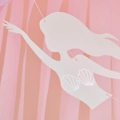 Mermaid Happy Birthday Customisable Bunting - The Party Room