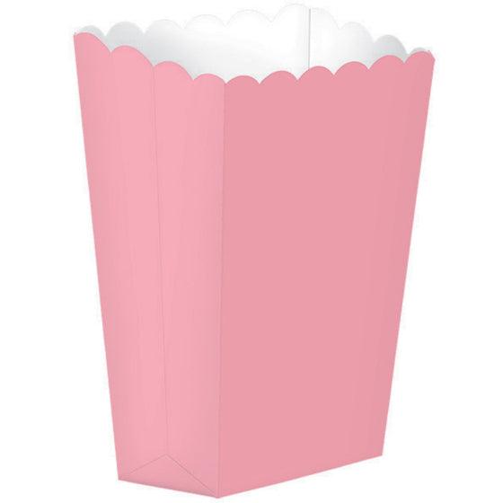 Pink Popcorn Favour Boxes 5pk - The Party Room