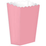Pink Popcorn Favour Boxes 5pk