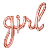 Rose Gold Girl Foil Balloons - The Party Room