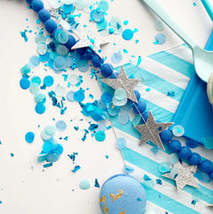 Snow Cone Blue Confetti - The Party Room