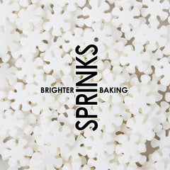 White Snowflake Sprinkles - The Party Room