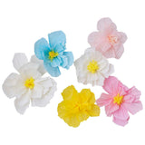 Spring Tissue Paper Flowers 6pk - The Party Room