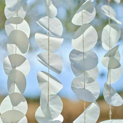 Sage Hanging Paper Tissue Backdrop 16pk - The Party Room