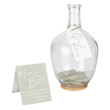 Recycled Glass Vase Alternative Wedding Guest Book - The Party Room