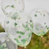 Jungle Confetti Balloon Bundle 5pk - The Party Room