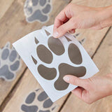 Animal Pawprint Floor Stickers 6pk - The Party Room